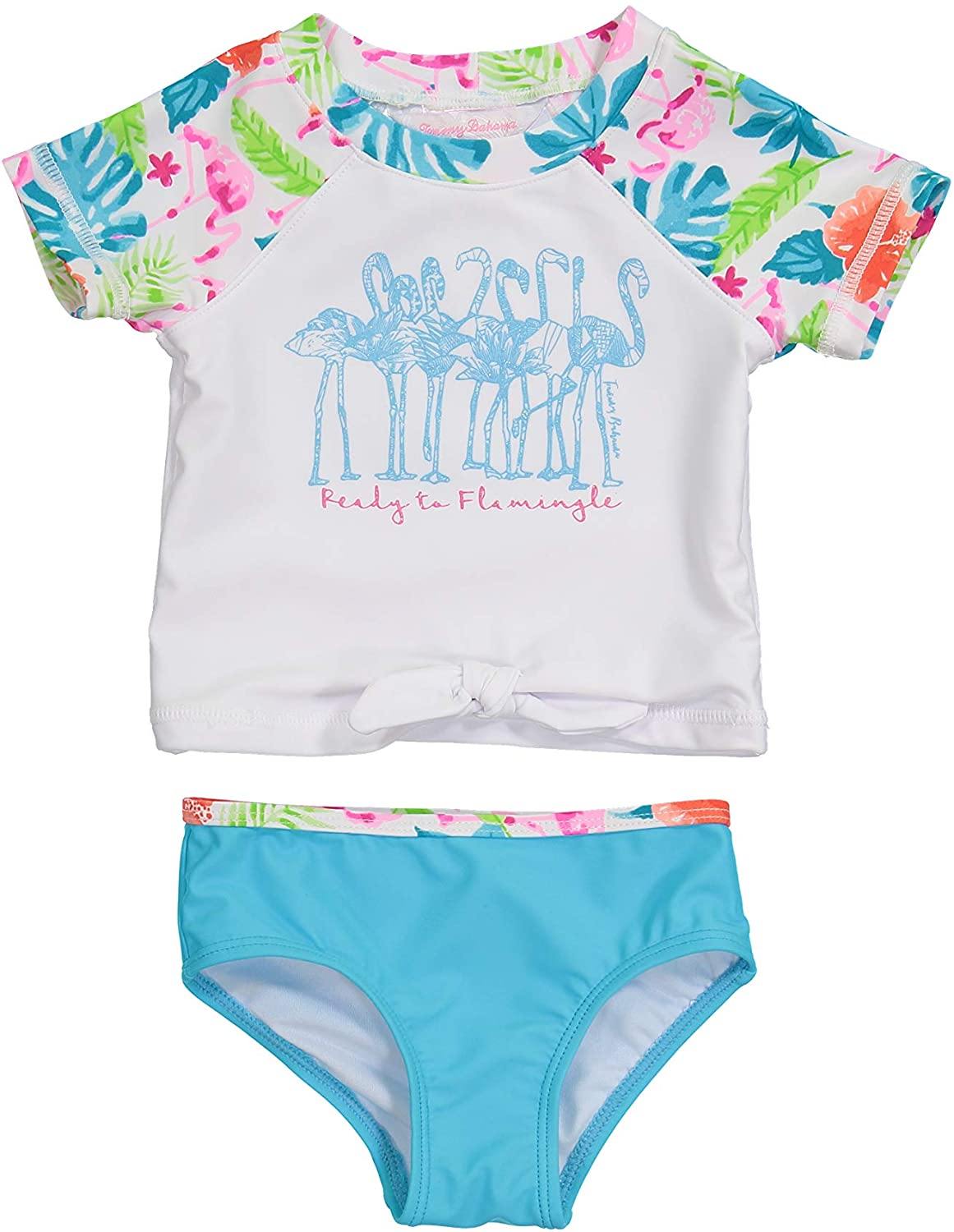 Tommy Bahama Girls' 2-Piece Shirt and Bikini Bottom Swim Set - JOY2ESpree