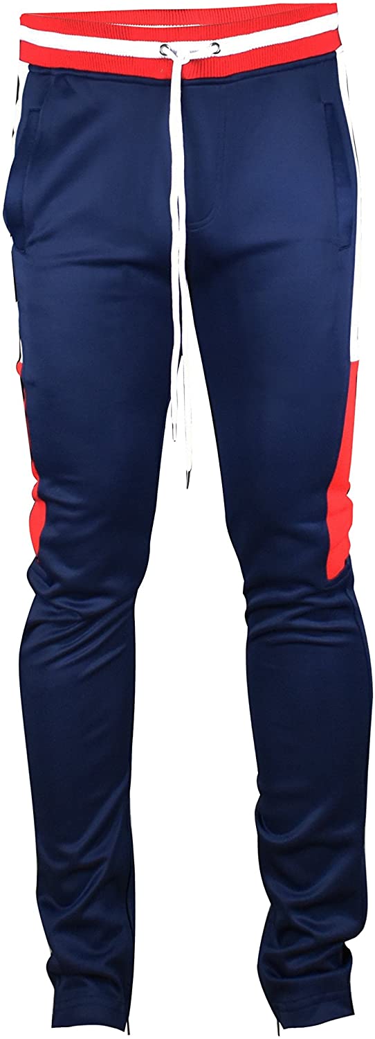 Screenshotbrand Mens Hip Hop Premium Slim Fit Track Pants