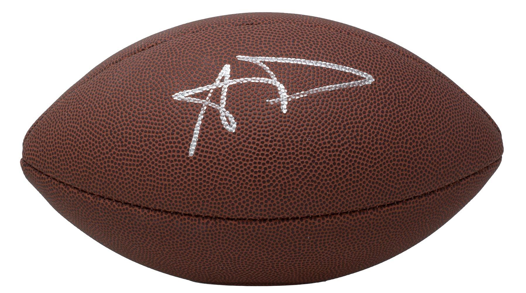 Aaron Donald Signed Los Angeles NFL Wilson 100 Football JSA - JOY2ESpree