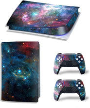 
                        
                          Load image into Gallery viewer, Ps5 Stickers Full Body Vinyl Skin Decal Cover for Playstation 5 Digital Edition Console Controllers (CD Version, Pink Starry Sky) - JOY2ESpree
                        
                      