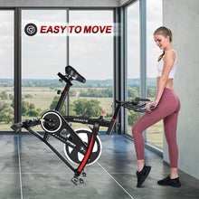 
                        
                          Cargar imagen en el visor de la galería, Indoor Cycling Bike Exercise Bike Stationary Bikes with Comfortable Seat Cushion &amp; LCD Monitor for Home Office Fitness Cardio Workout - JOY2ESpree
                        
                      