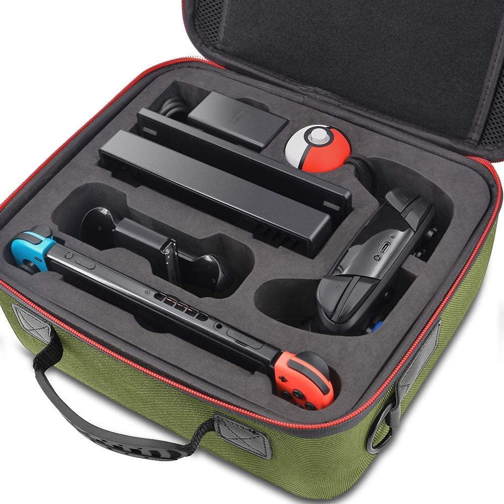 Retear Travel Carry Case for Nintendo Switch Game Portable Hard Shell Protective Storage Accessories Bag - JOY2ESpree