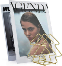 
                        
                          Load image into Gallery viewer, File Sorter Organizer 5 Section Iron Wire Book Ends Magazine Holder Rack Desktop Book Stand to Storage Mail,Paper,Document,Folder,Record - JOY2ESpree
                        
                      