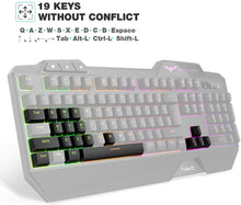 
                        
                          Muat gambar ke penampil Galeri, havit Wired Gaming Keyboard Mouse Combo LED Rainbow Backlit Gaming Keyboard - JOY2ESpree
                        
                      