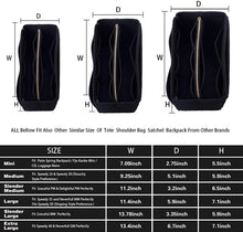 
                        
                          將圖片載入圖庫檢視器 Purse Organizer Insert, Felt Bag organizer with zipper, Handbag &amp; Tote Shaper, For Speedy Neverfull Tote, 5 Sizes
                        
                      
