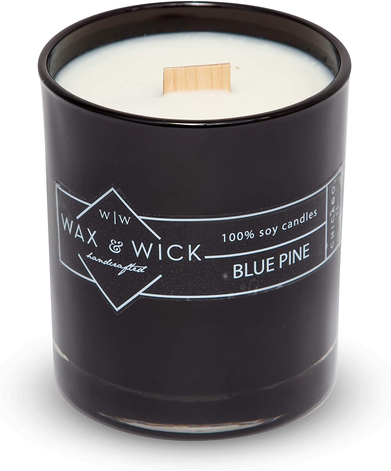 Scented Soy Candle: 100% Pure Soy Wax with Wood Double Wick