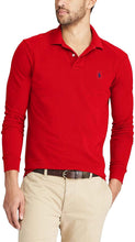 
                        
                          Load image into Gallery viewer, POLO RALPH LAUREN Men's Long Sleeve Mesh Polo Shirt
                        
                      
