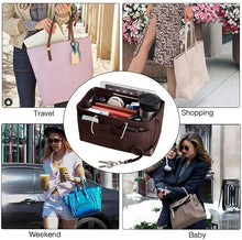 
                        
                          Cargar imagen en el visor de la galería, Purse Organizer, Multi-Pocket Felt Handbag Organizer, Purse Organizer Insert with Handles, Medium, Large, X-Large
                        
                      