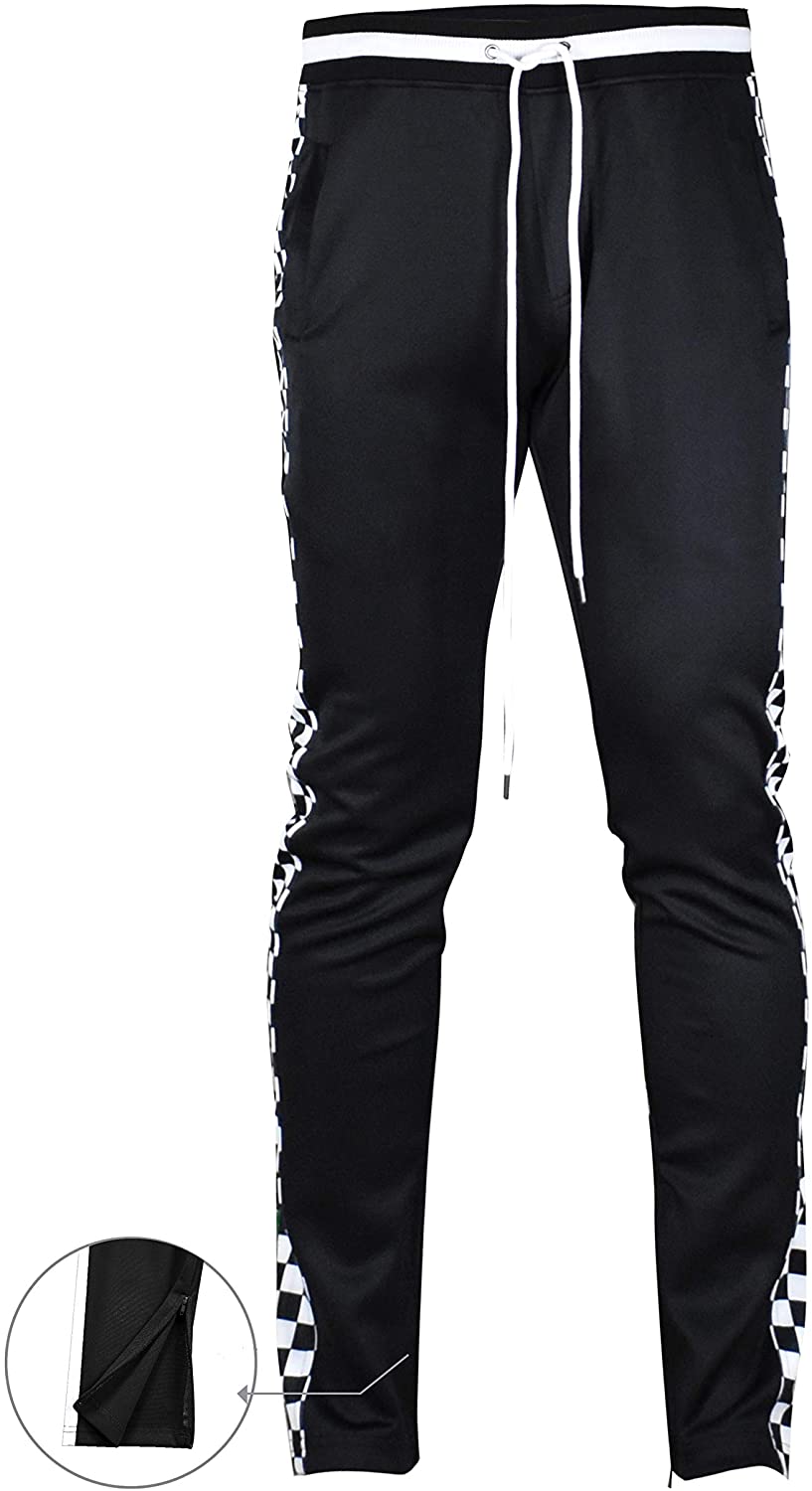 Screenshotbrand Mens Hip Hop Premium Slim Fit Track Pants
