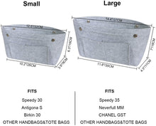 
                        
                          Muat gambar ke penampil Galeri, YIICOOLY Felt Tote Handbag Purse Organizer Insert Divider Shaper Bag in Bag
                        
                      