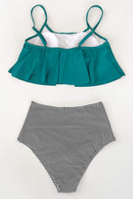 
                        
                          Muat gambar ke penampil Galeri, CUPSHE Women's High Waisted Falbala Bikini Set
                        
                      
