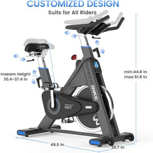 
                        
                          將圖片載入圖庫檢視器 pooboo Exercise Bike Belt Driven Indoor Cycling Bike Commercial Standard Stationary Bike with 44lbs Flywheel for Professional Cardio Workout - JOY2ESpree
                        
                      