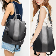 
                        
                          Load image into Gallery viewer, Women Backpack Purse Waterproof Nylon Anti-theft Rucksack Lightweight Shoulder Bag
                        
                      