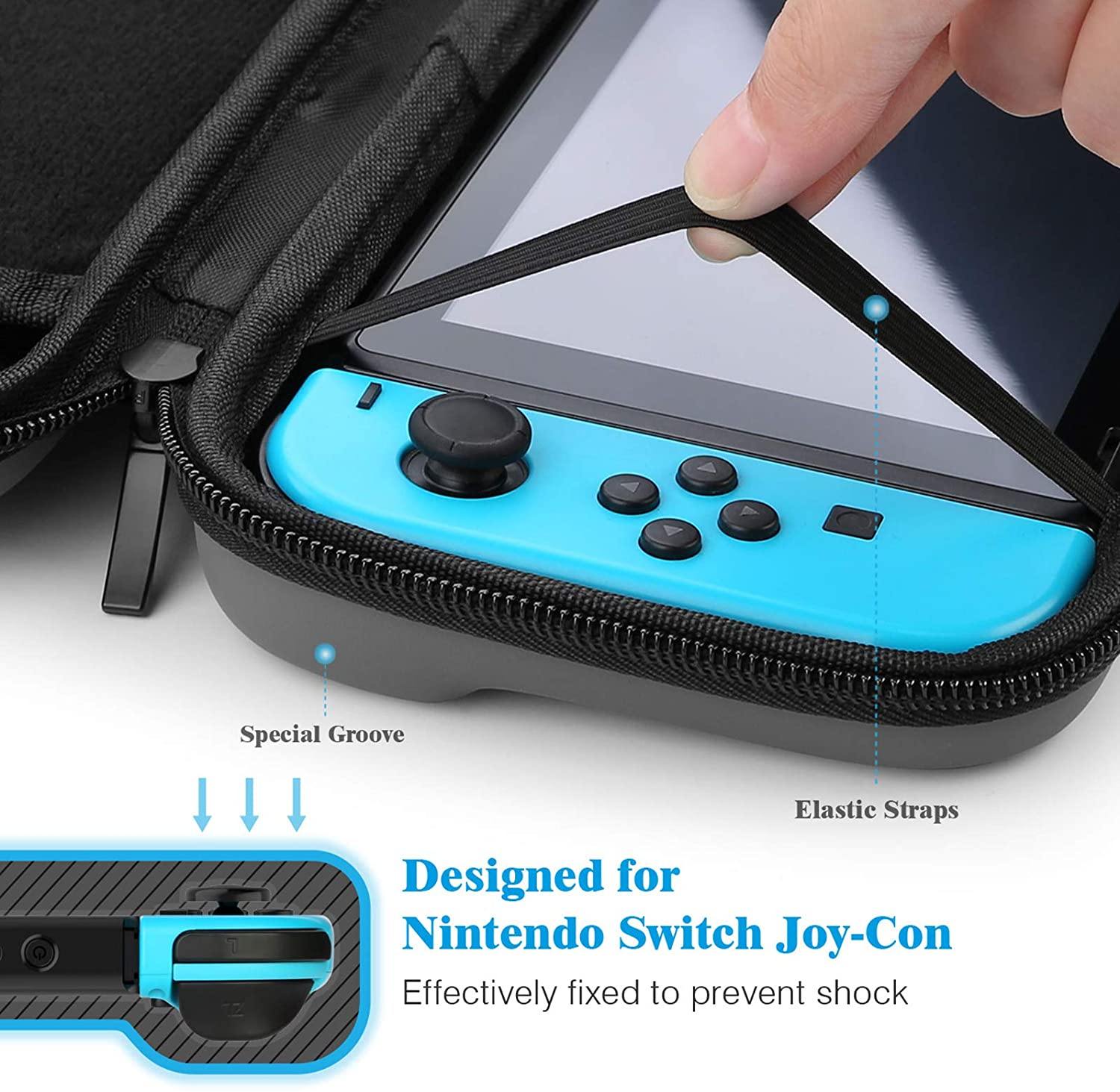 HEYSTOP Case Compatible with Nintendo Switch Carry Case - JOY2ESpree