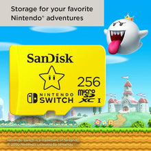 
                        
                          Muat gambar ke penampil Galeri, SanDisk 256GB microSDXC Card, Licensed for Nintendo Switch - SDSQXAO-256G-GNCZN - JOY2ESpree
                        
                      