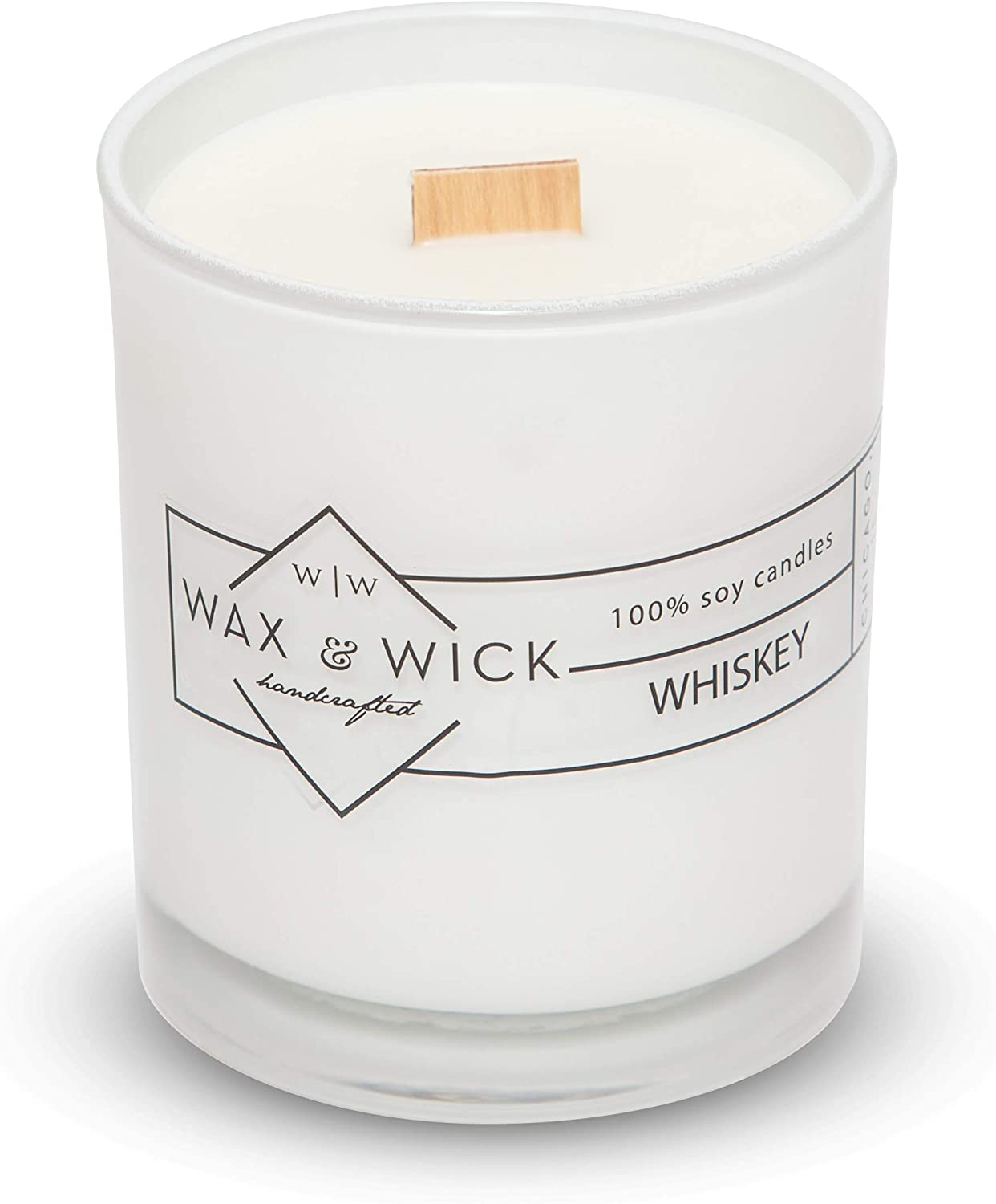 Scented Soy Candle: 100% Pure Soy Wax with Wood Double Wick