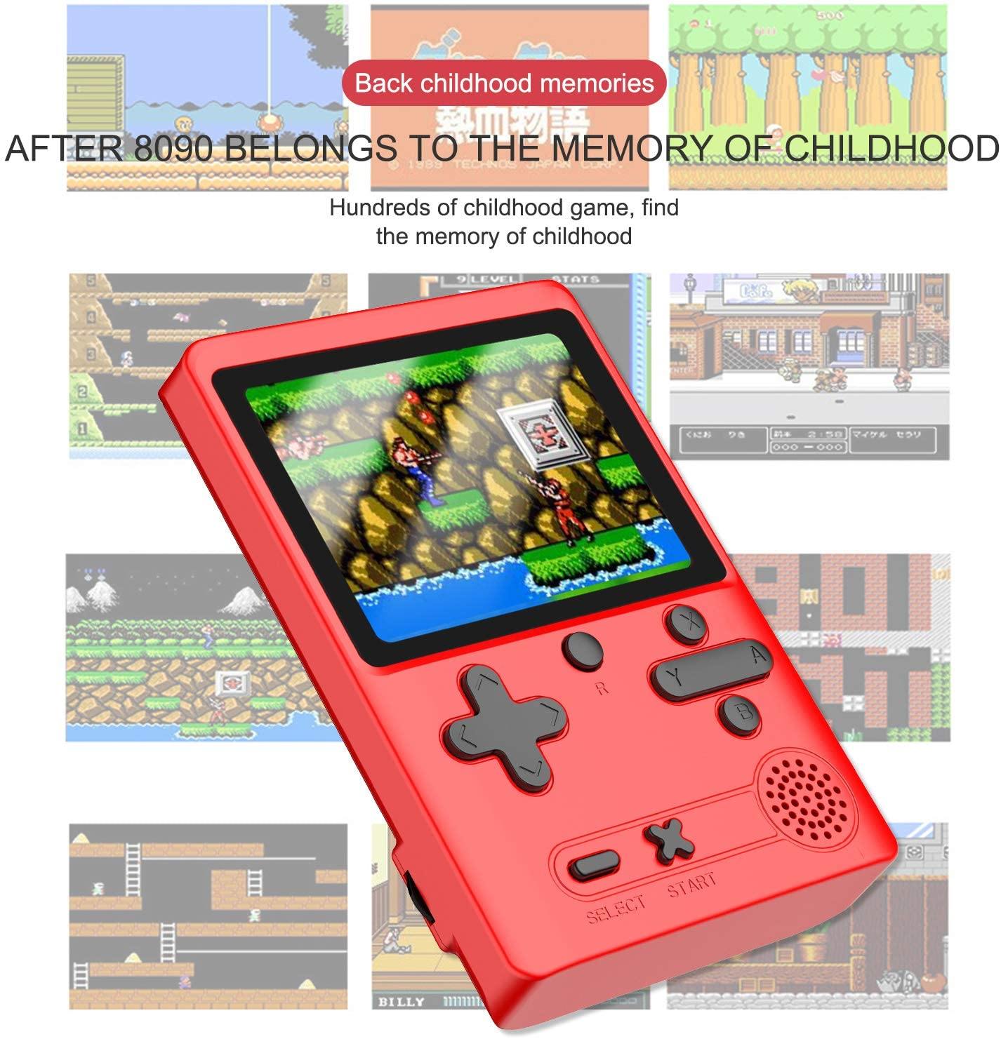 Sorlakar Retro Game Console, AV Output NES Console with Built-in 620 Classic Video Games and 2 Controllers Plug and Play for Kids and Adults (A) - JOY2ESpree
