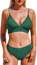 
                        
                          將圖片載入圖庫檢視器 CUPSHE Women's Bikini Triangle Sexy Lace Up Two Piece Bathing Suit
                        
                      