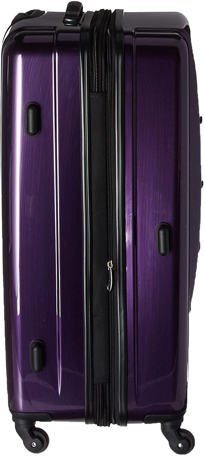 Samsonite Winfield 2 Hardside Expandable Luggage with Spinner Wheels, Charcoal, Checked-Large 28-Inch