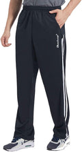 
                        
                          गैलरी व्यूवर में इमेज लोड करें, Duuluup Mens Jogger Sweatpants with Pockets Open Bottom Elastic Waist Workout Pants for Training Track Running - JOY2ESpree
                        
                      
