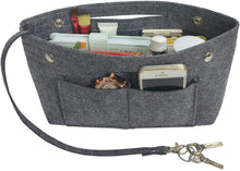 
                        
                          Muat gambar ke penampil Galeri, YIICOOLY Felt Tote Handbag Purse Organizer Insert Divider Shaper Bag in Bag
                        
                      