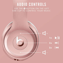 
                        
                          Load image into Gallery viewer, Beats Solo3 Wireless On-Ear Headphones - Apple W1 Headphone Chip, Class 1 Bluetooth, 40 Hours of Listening Time, Built-in Microphone - Satin Gold
                        
                      
