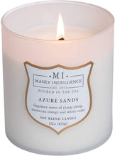 
                        
                          Load image into Gallery viewer, Manly Indulgence Sea Salt &amp; Ginger Scented Jar Candle, 15 Oz, White
                        
                      