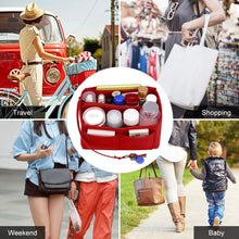 
                        
                          將圖片載入圖庫檢視器 JessLab Felt Purse Organizer Insert with 14 Pockets and Detachable Zip Pouch
                        
                      