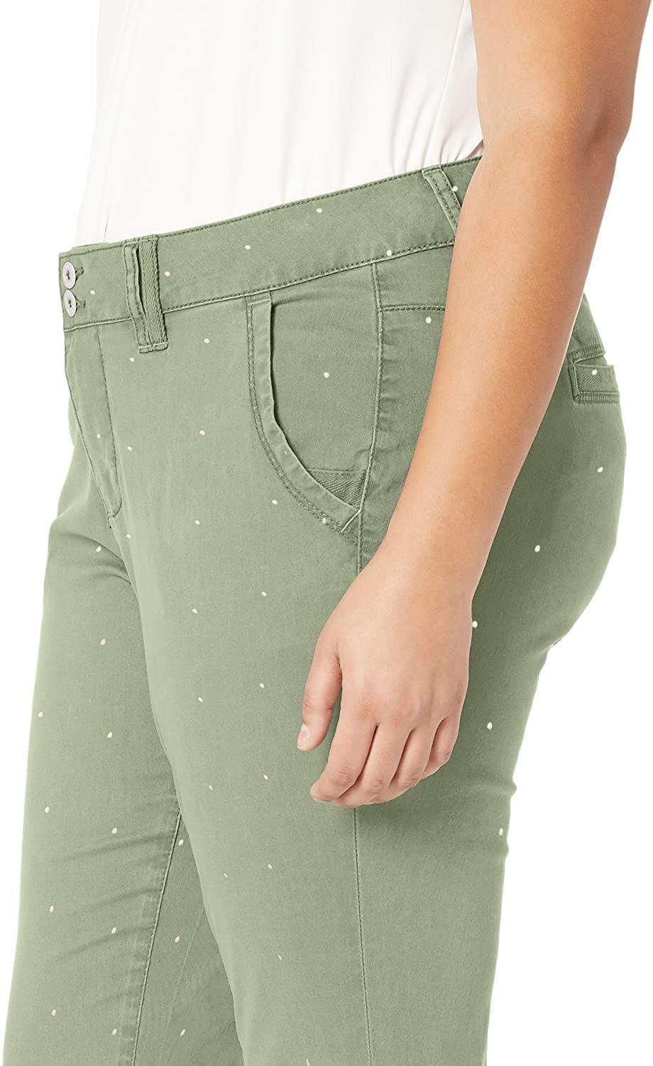 Jag Jeans Women's Plus Size Flora Chino Crop