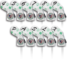 
                        
                          將圖片載入圖庫檢視器 Golf Iron Head Covers 11Pcs Golf Club Protector Lucky Clover for Titleist Callaway Taylormade - JOY2ESpree
                        
                      