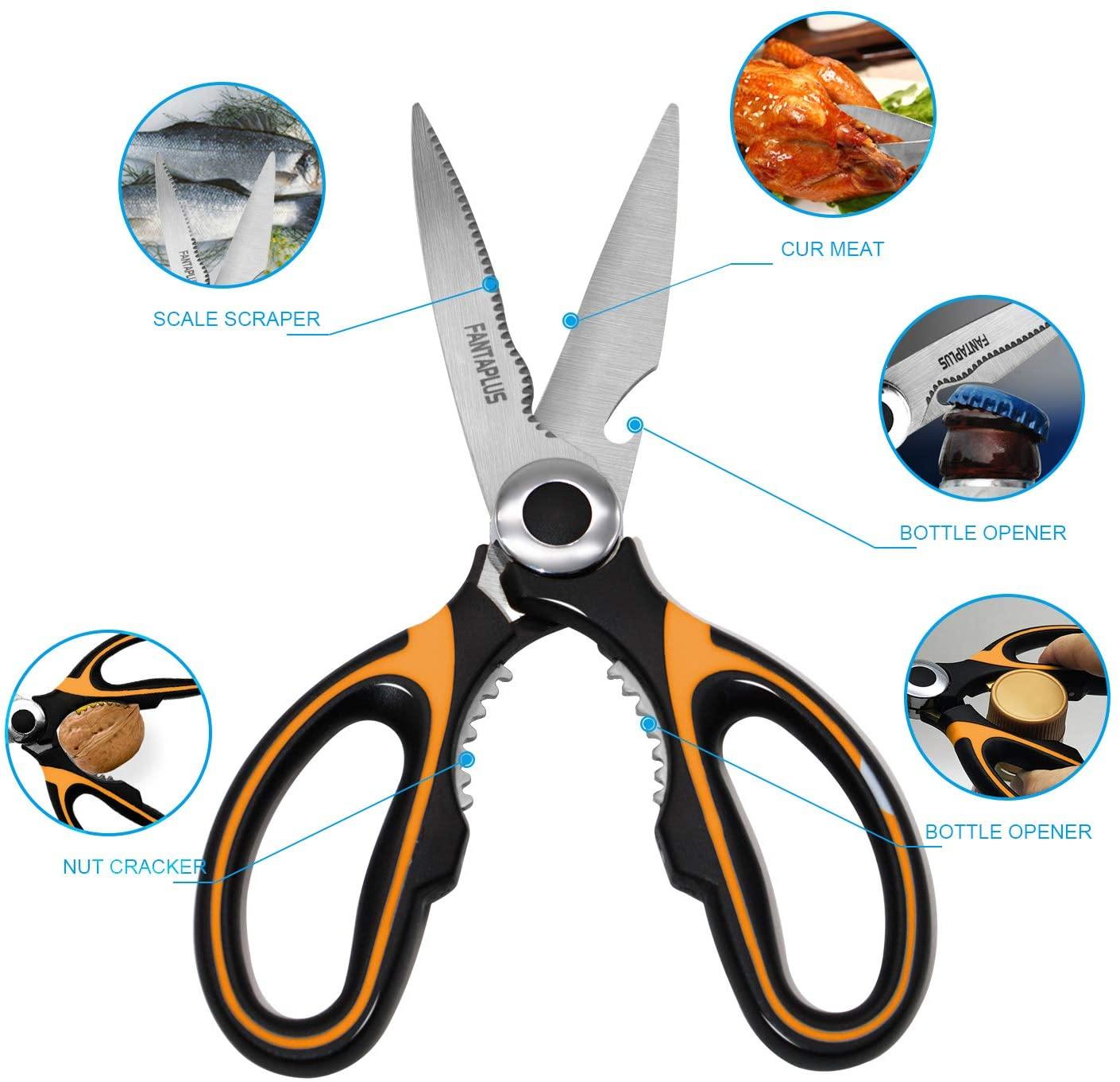 FANTAPLUS Kitchen Shears,Premium Heavy Duty Scissors - JOY2ESpree