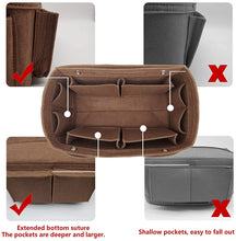 
                        
                          將圖片載入圖庫檢視器 Felt Purse Organizer Insert Bag organizer Multi Pocket Bag in Bag Organizer Shaper
                        
                      