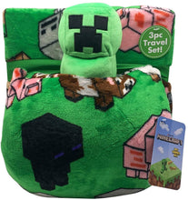 
                        
                          將圖片載入圖庫檢視器 Jay Franco Mine craft Travel Set - 3 Piece Kids Travel Set Includes Blanket, Pillow
                        
                      
