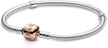 
                        
                          將圖片載入圖庫檢視器 Pandora Jewelry Moments Snake Chain Charm Pandora Rose Bracelet - JOY2ESpree
                        
                      
