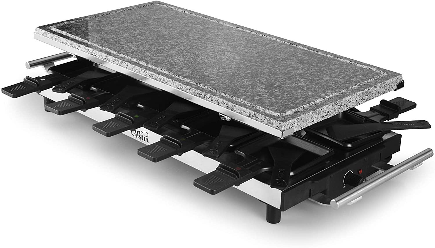 Artestia Raclette Table Grill,1500W Electric Indoor Grill,10 Paddles Korean Bbq Grill - JOY2ESpree