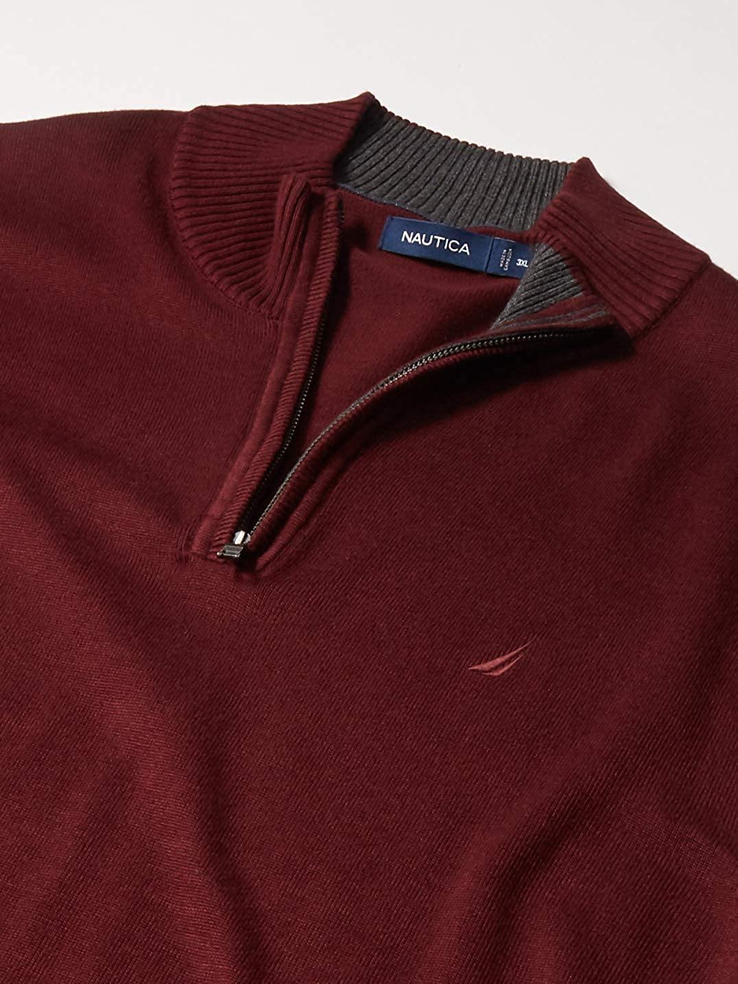 Nautica Men's Quarter-Zip Sweater - JOY2ESpree