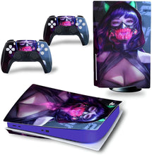 
                        
                          Load image into Gallery viewer, Playstation 5 Skin PS5 Sticker Decoration Frosting Sticker Console Digital Disk Protector faceplate Shell Vinyl Skin Cover - JOY2ESpree
                        
                      