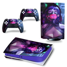 
                        
                          Load image into Gallery viewer, Playstation 5 Skin PS5 Sticker Decoration Frosting Sticker Console Digital Disk Protector faceplate Shell Vinyl Skin Cover - JOY2ESpree
                        
                      