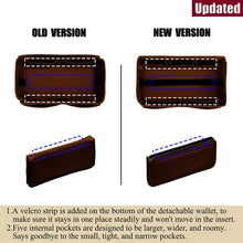
                        
                          Load image into Gallery viewer, Purse Organizer Insert with Zipper Felt Bag Organizer Handbag Organizer Insert Bag In Bag Organizer
                        
                      