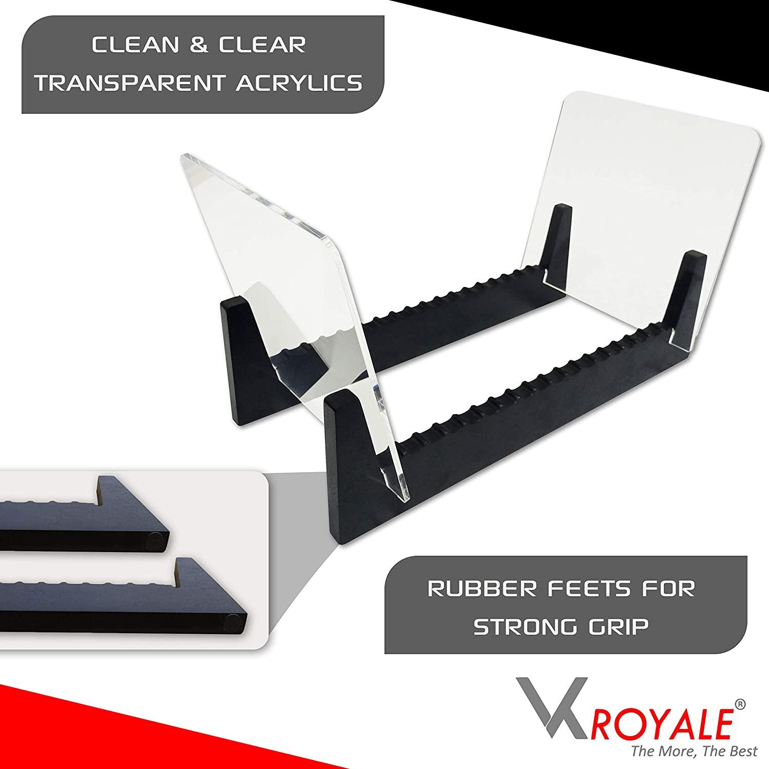 VK Royale - Vinyl Records Storage Holder Display Stand - JOY2ESpree