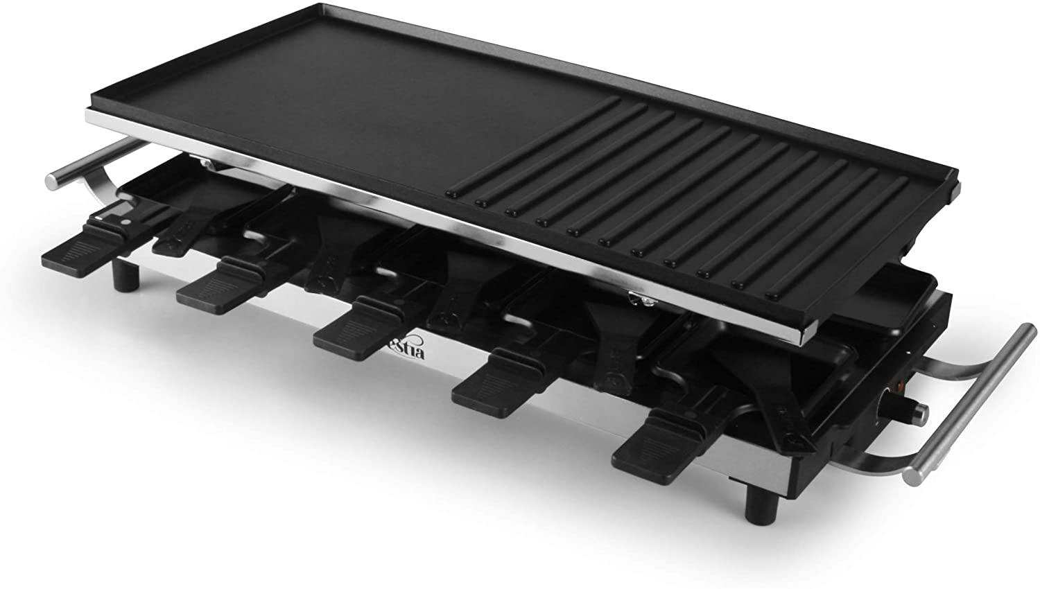 Artestia Raclette Table Grill,1500W Electric Indoor Grill,10 Paddles Korean Bbq Grill - JOY2ESpree