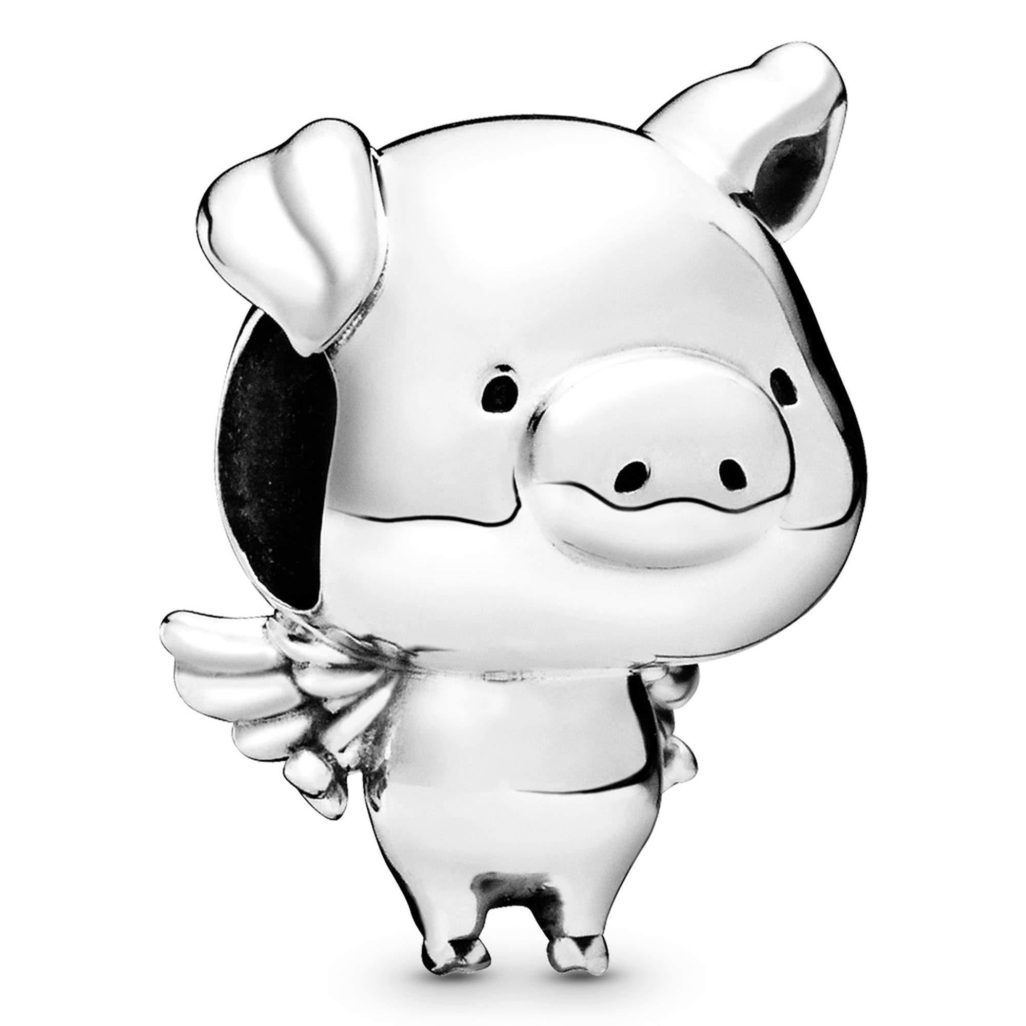 Pandora Jewelry Pippo the Flying Pig Sterling Silver Charm - JOY2ESpree