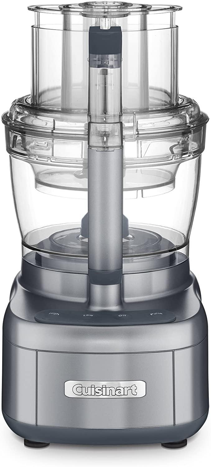 Cuisinart FP-13DGM Elemental 13 Cup Food Processor and Dicing Kit, Gunmetal - JOY2ESpree