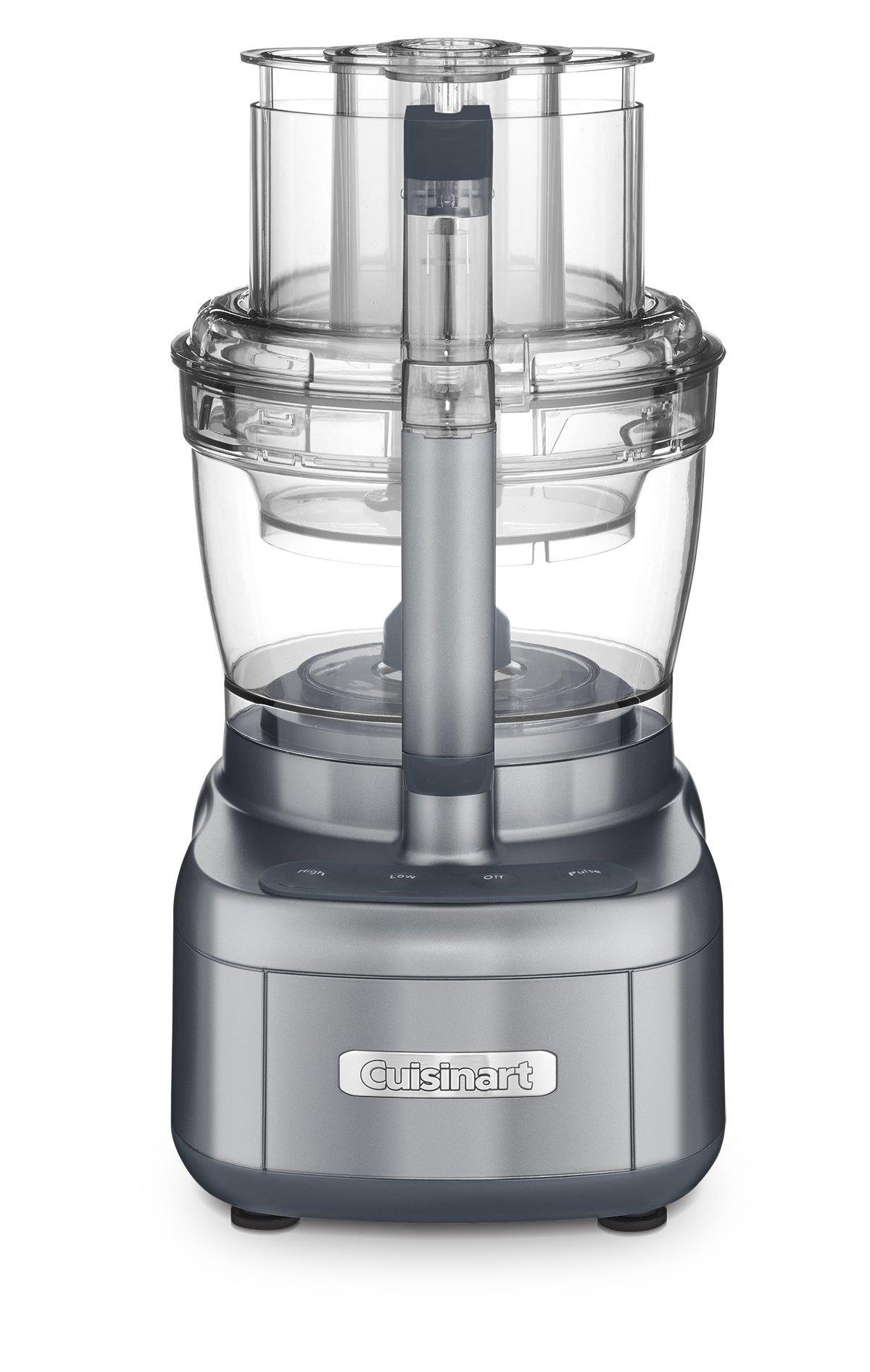 Cuisinart FP-13DGM Elemental 13 Cup Food Processor and Dicing Kit, Gunmetal - JOY2ESpree