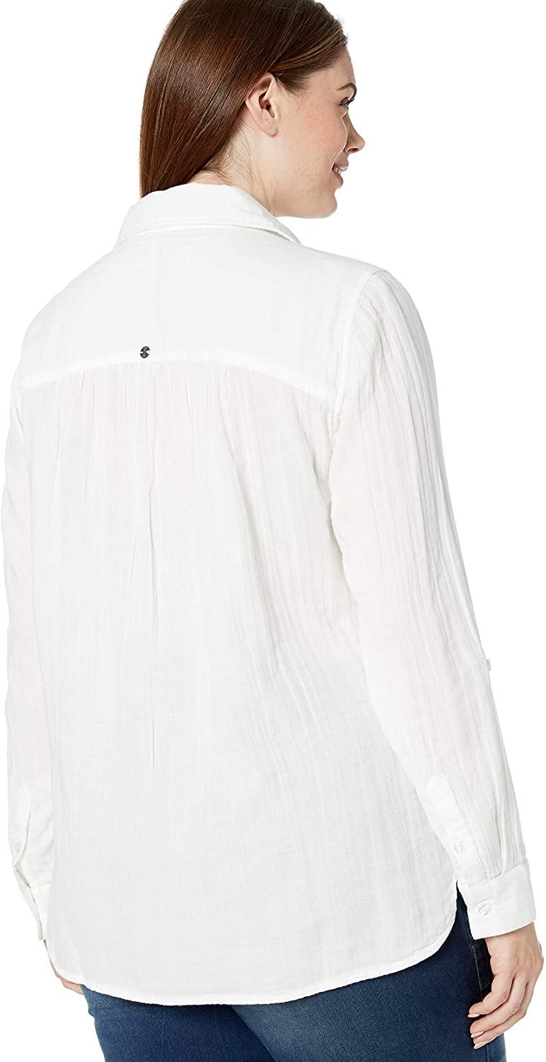 Jag Jeans Women's Plus Size Adley Long Sleeve Button Up Shirt