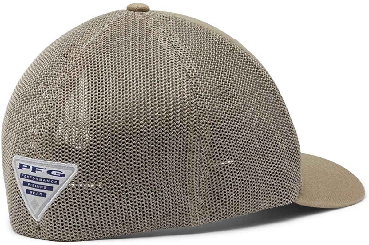 Columbia Unisex-Adult PFG Mesh Fish Flag Ball Cap