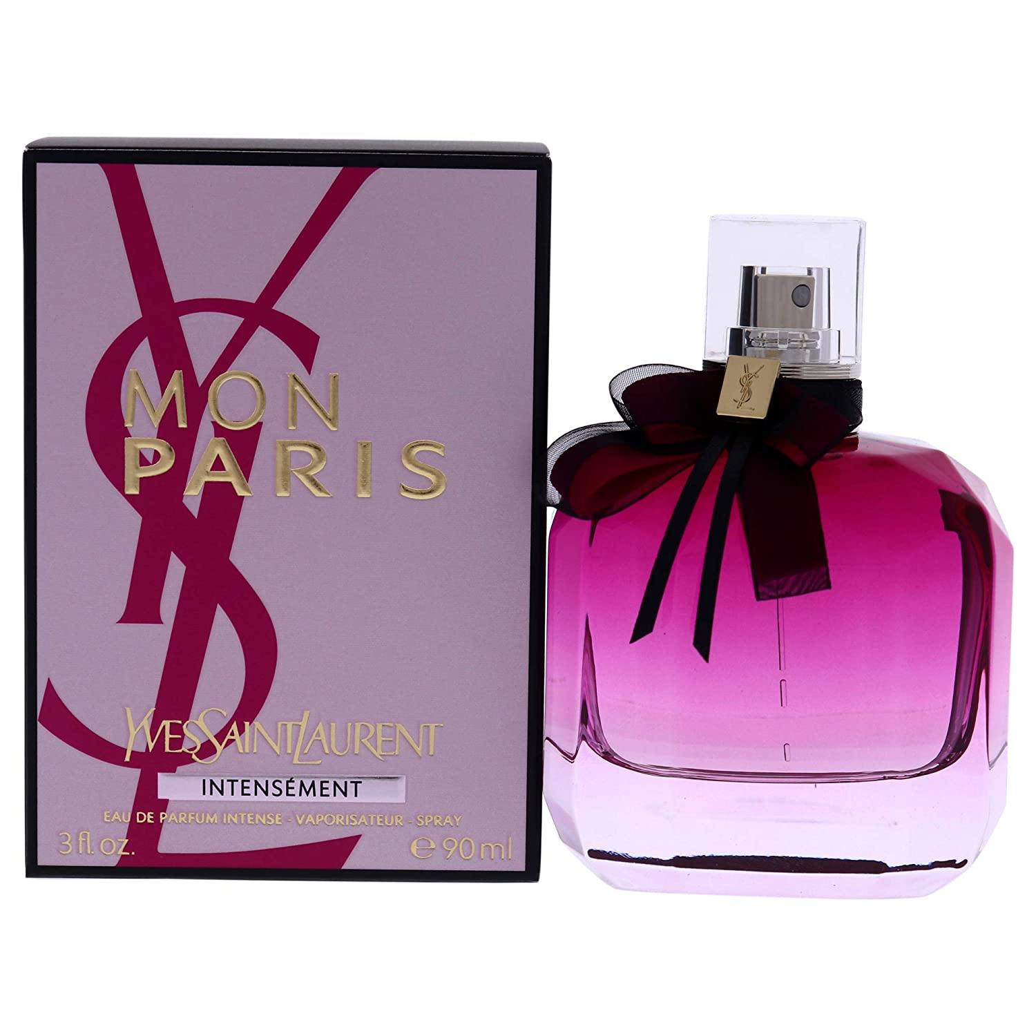 Yves Saint Laurent Mon Paris Intensement Women EDP Spray Floral 3 Ounce