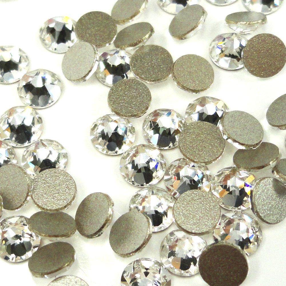 144 pcs Crystal (001) clear Swarovski NEW 2088 Xirius 12ss Flat backs Rhinestones 3mm ss12 - JOY2ESpree