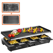 
                        
                          Muat gambar ke penampil Galeri, Artestia Raclette Table Grill, Electric Korean BBQ Grill Indoor Cheese Raclette for 8 Person - JOY2ESpree
                        
                      