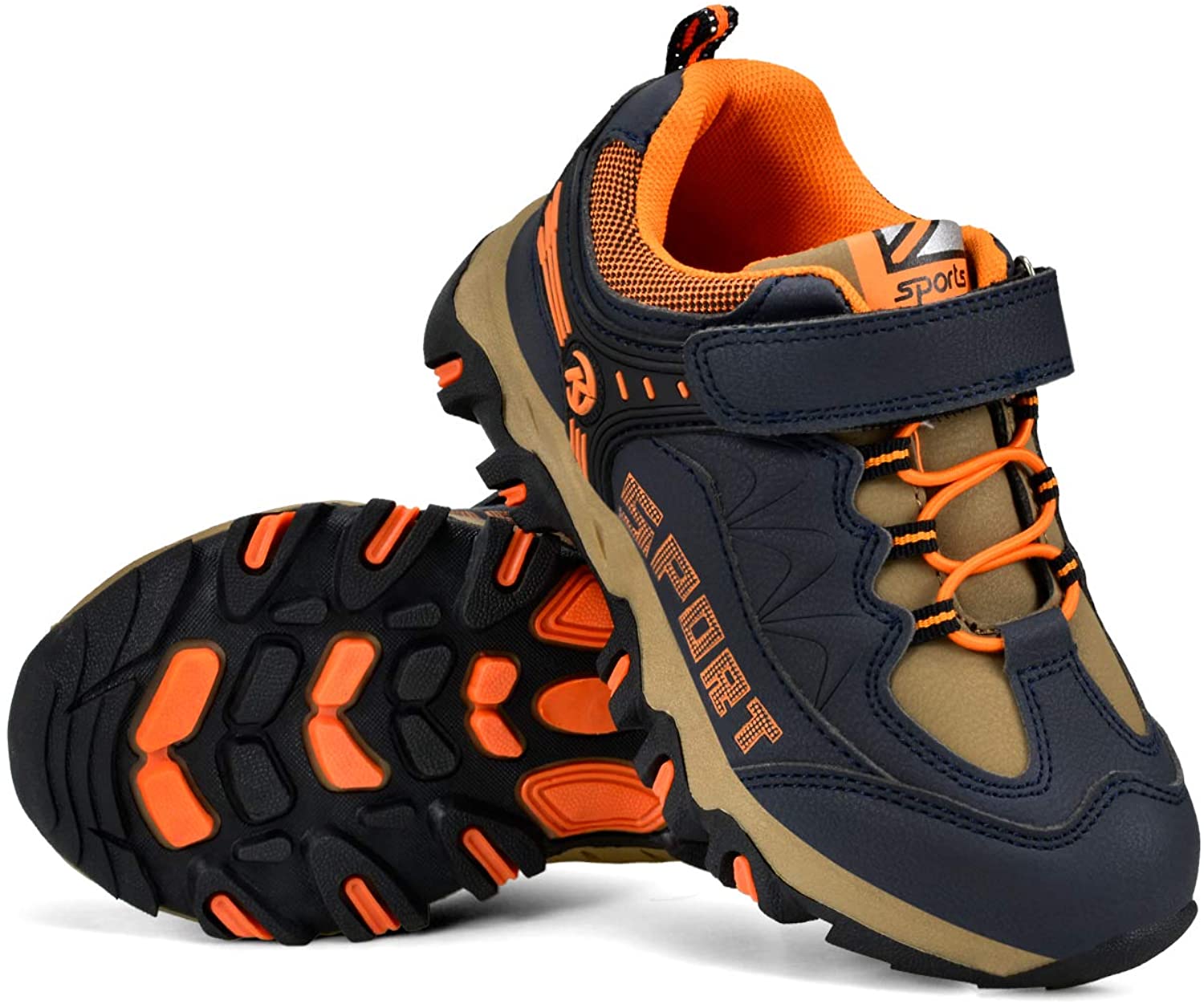 Biacolum Boys Girls Shoes Outdoor Hiking Waterproof Kids Sneaker